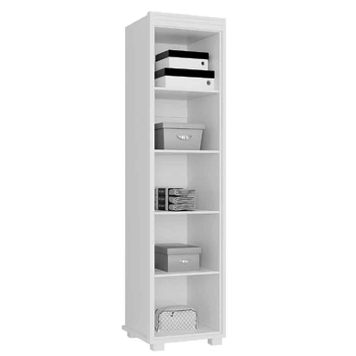 Armário Multiuso 1 Porta 4 Prateleiras 100% MDF Delta Nature