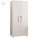 Armário Multiuso 5 Prateleiras 2 Pts c/ Chave 100% MDF Apollo Branco