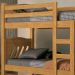 Beliche Solteiro Infantil 100% MDF Pérola Cinamomo
