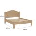 Cama de Casal Madeira 5 Travessas 5 Ripas 100% MDF Master Teca