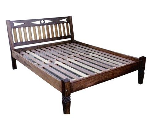 Cama King Look em Madeira de Demolição - REF 758