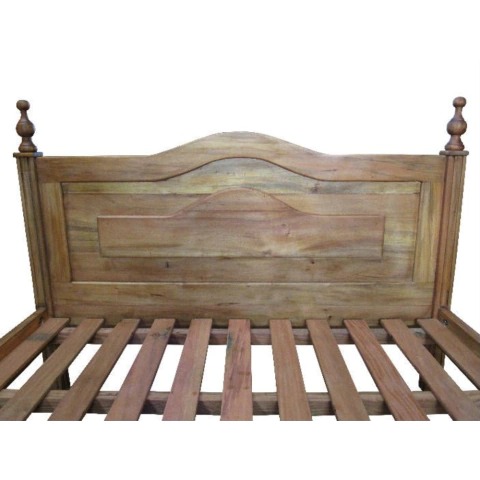 Cama Queen Santana Em Madeira De Demolição - Cód 2413