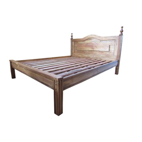 Cama Queen Santana Em Madeira De Demolição - Cód 2413
