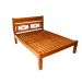 Cama de Casal Carlton em Madeira de Demolição - REF 1467