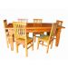 Conjunto Mesa Julia em Madeira de Demolição - Cód 1122