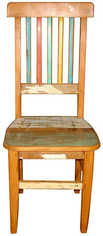 Conjunto Mesa Julia em Madeira de Demolição - Cód 1122