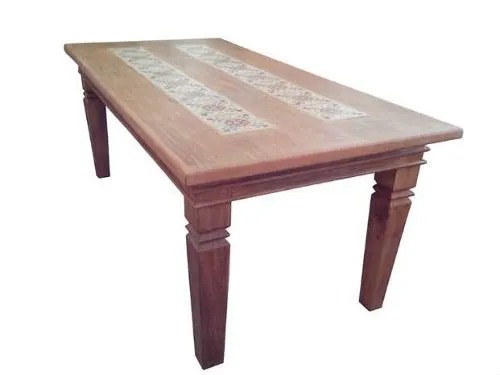 Conjunto de Mesa Mariana em Madeira de Demolição - Cód 1687