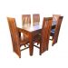 Conjunto de Mesa Yara em Madeira de Demolição - Cód 726