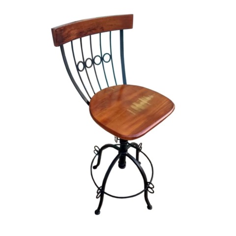 Jogo De Mesa Com 04 Banquetas Giratórias II - Cód 2290