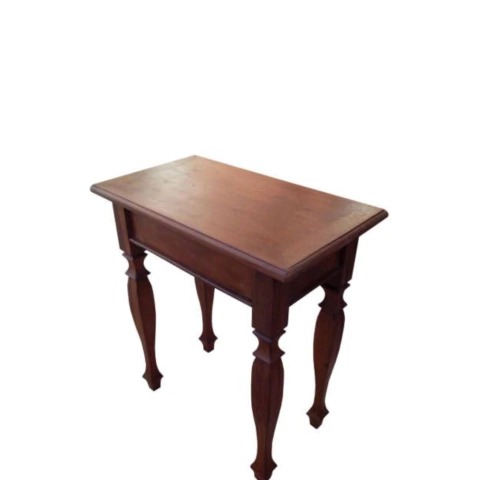 Mesa De Canto Ellie Em Madeira De Demolição - Cód 2126