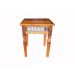 Mesa De Canto Ubaldi Em Madeira De Demolição - Cód 992