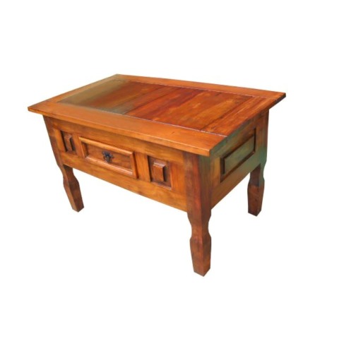 Mesa De Centro Prewn Em Madeira Demolição - Cód 1042