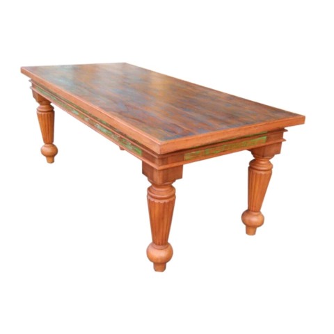 Mesa Flávia Em Madeira De Demolição - Cód 1607