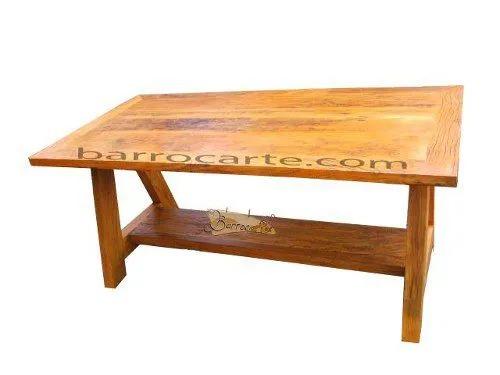 Mesa Granger Em Madeira De Demolição - Cód 943