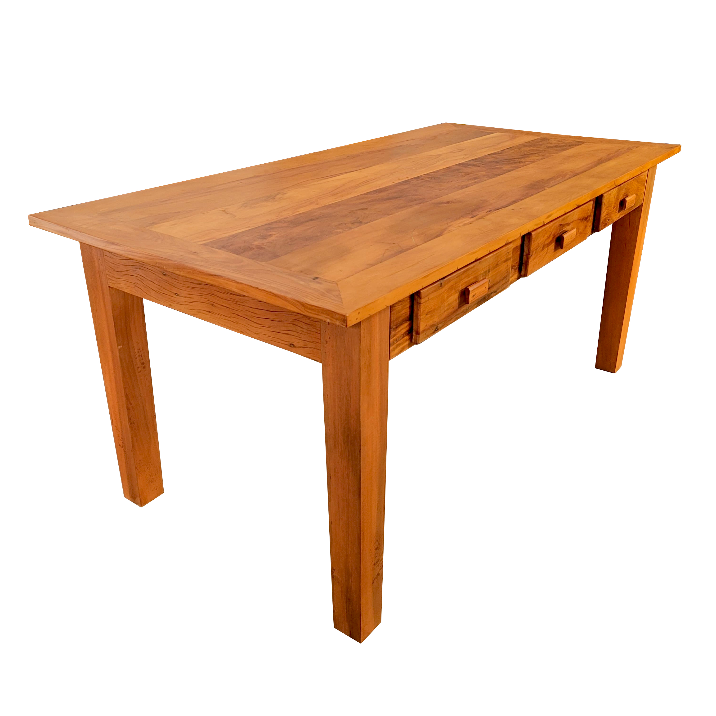 Mesa Scott Em Madeira De Demolição - Cód 301