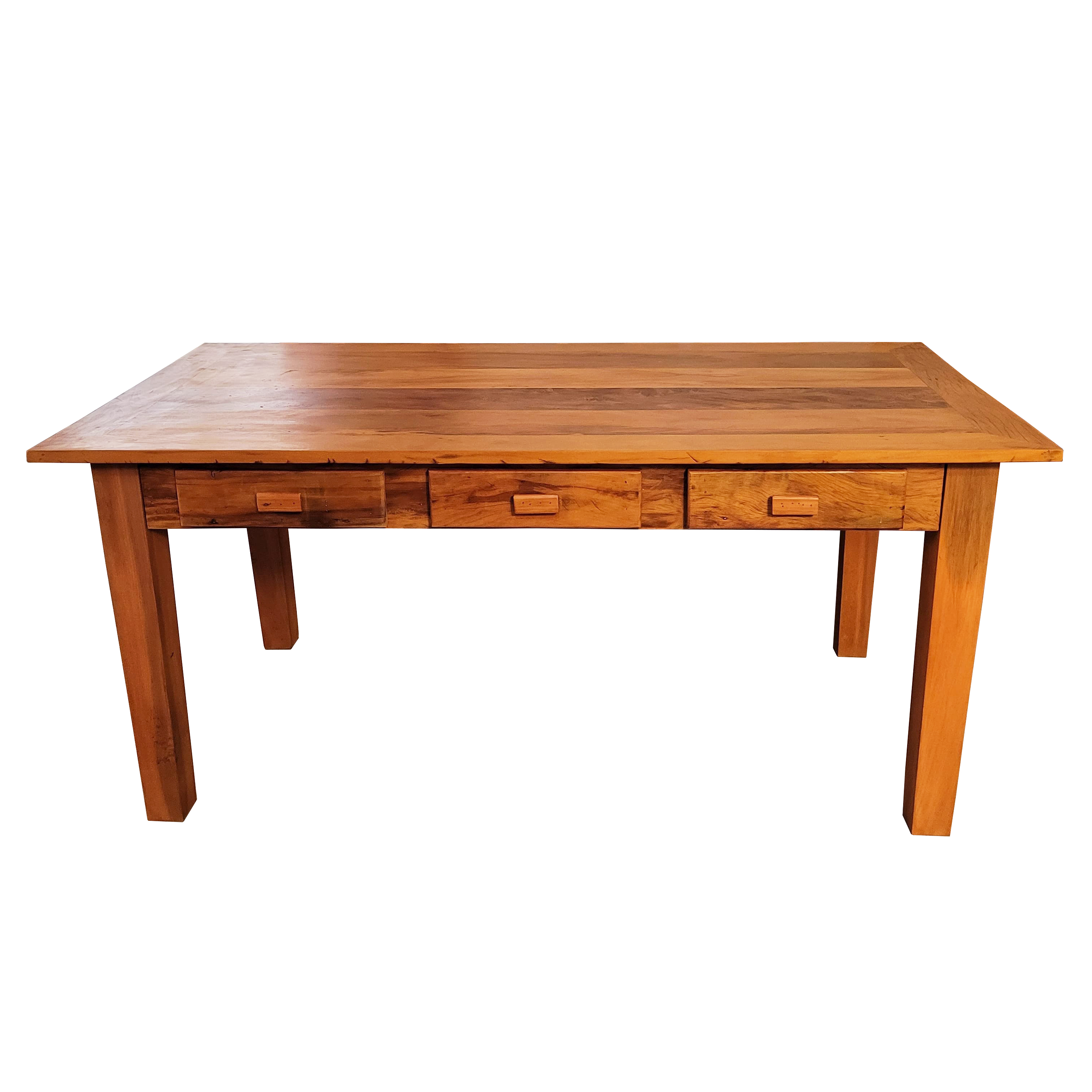 Mesa Scott Em Madeira De Demolição - Cód 301