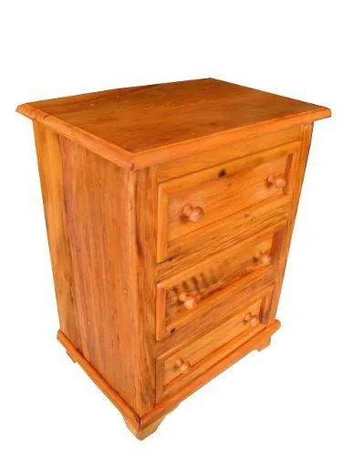 Mesa de Cabeceira Karin Em Madeira De Demolição - Cód 1299