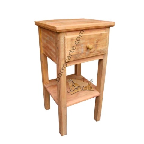 Mesa de Cabeceira Many Em Madeira De Demolição - Cód 1191