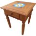 Mesa de Canto Elis em Madeira de Demolição - Cód 2377