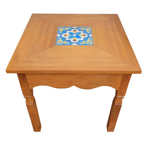 Mesa de Centro Capri em Madeira de Demolição - Cód 2532