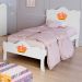 Cama Solteiro Princesa Emily Branco