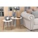Conjunto de Mesas de Apoio e Lateral Tavares Off White