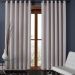 Cortinas com Ilhós Madras Cru (180x260)