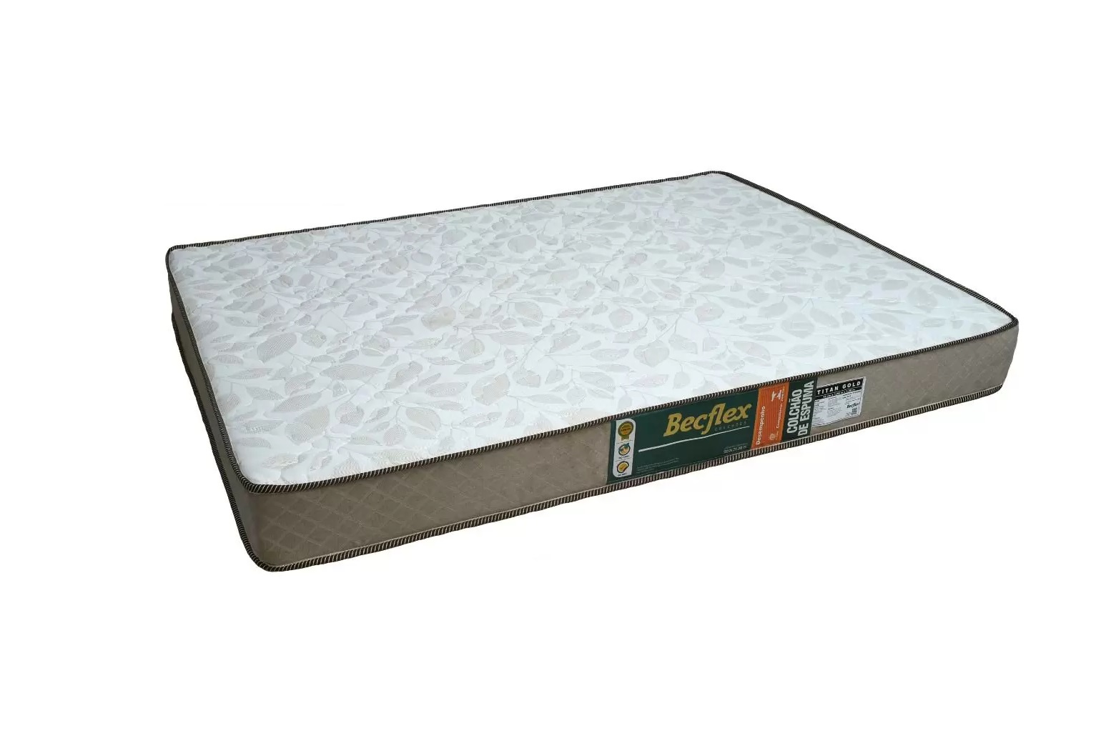 Colchão Espuma Becflex Titan Gold King 1,93 m Firme