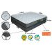 Conj.( Box + Colchão) Becflex Titan Diamond King 1,93 m