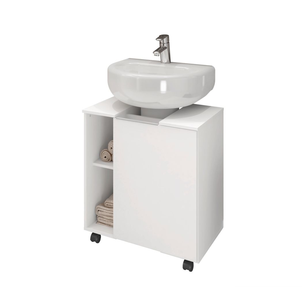 Armário Gabinete para Banheiro Gales Branco