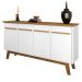 Balcão 4 Portas Valiente Branco Cinamomo