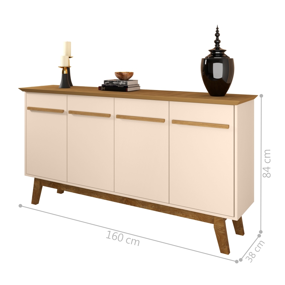 Buffet Aparador Penélope Off White Cinamomo
