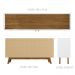 Buffet Aparador com Gaveta Impressious Branco Cinamomo