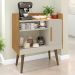 Buffet Mesinha Coffee com Porta Phill - Marrom
