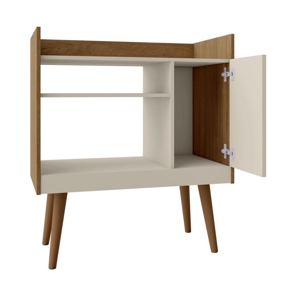 Buffet Mesinha Coffee com Porta Phill - Marrom