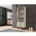 Cristaleira 4 Portas Sunny Off White Cinamomo