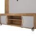 Estante Home Tv 65 Pol 160 cm Maragogi Cinamomo Off White BECHARA