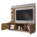 Estante Home Tv 65 Pol 201 cm Atlanta Cinamomo Off White BECHARA