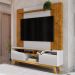 Estante Home Tv 75 Pol 180 cm Atalaia Naturalle Off White BECHARA