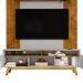 Estante Home Tv 75 Pol 180 cm Atalaia Naturalle Off White BECHARA