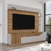 Estante Home Tv 75 Pol 210 cm Dallas Cinamomo Off White BECHARA