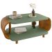 Mesa De Centro Organica Floripa 92 cm Pistache Naturalle BECHARA