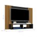 Painel Estante para TV Ouren Preto Pintura 3D Ripada