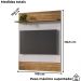 Painel Suspenso Tv 48 Pol 108 cm Guaratuba Cinamomo Off White BECHARA