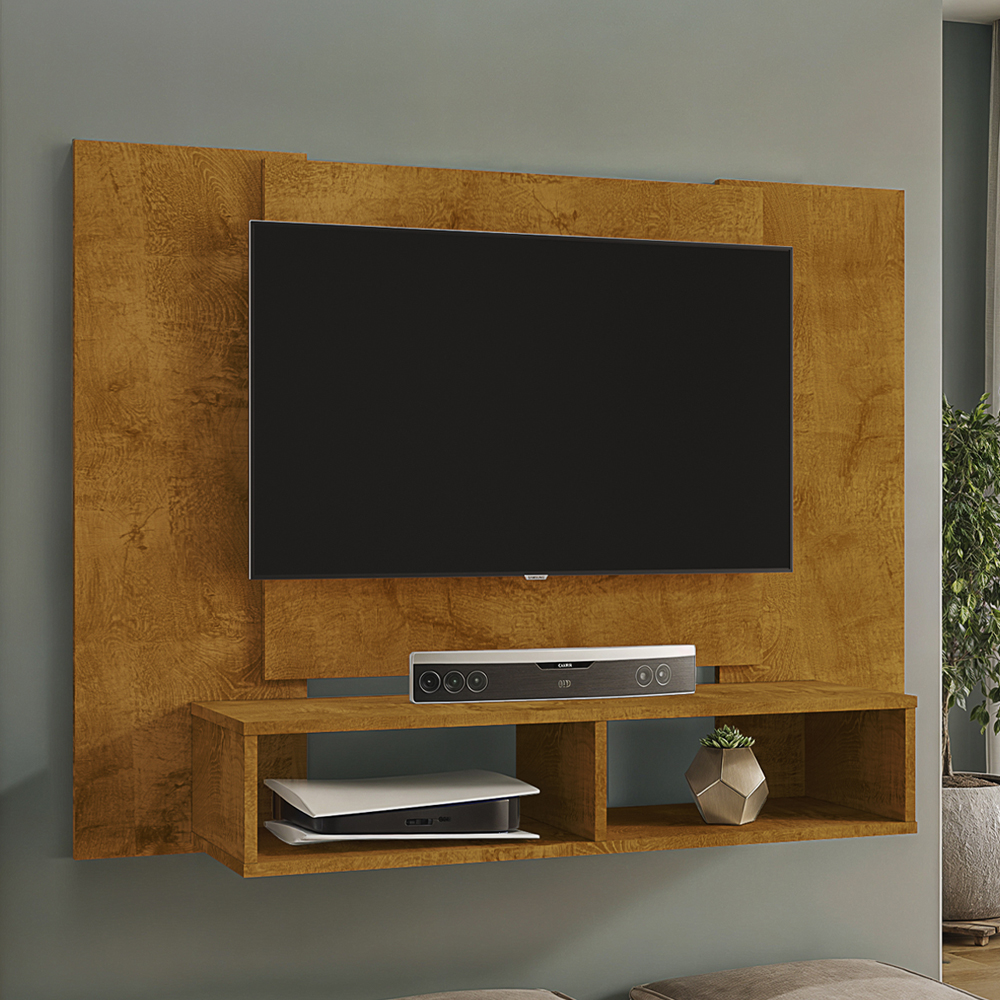 Painel Suspenso Tv 48 Pol 120 cm Navi Naturalle BECHARA