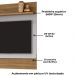 Painel Suspenso Tv 50 Pol 120 cm Angra Cinamomo Off White BECHARA