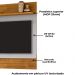 Painel Suspenso Tv 50 Pol 120 cm Angra Naturalle Off White BECHARA