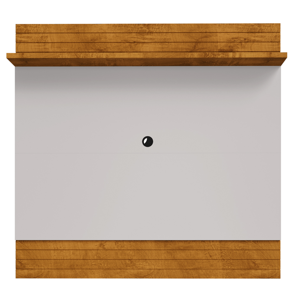 Painel Suspenso Tv 55 Pol 136 cm Guaruja Naturalle Off White BECHARA