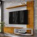 Painel Suspenso Tv 55 Pol 138 cm Paraty Naturalle Off White BECHARA