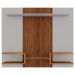 Painel Suspenso Tv 55 Pol 163 cm Atlas Off White Naturalle BECHARA